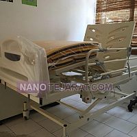 تخت 3 شکن مکانیکی با قابلیت تنظیم ارتفاع تخت 3 شکن مکانیکی با قابلیت تنظیم ارتفاع